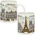 Tasse en céramique 320 ml CF-000 mug de Paris