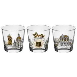 Bicchiere a cono 50ml WG-013 souvenir di Dresda