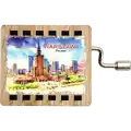 The world of music in your hands: Music Box from Warsaw with watercolor printing