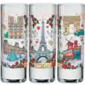Verre à shot souvenir droit Islande 50 ml WG-003 Paris collage