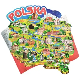 Układanka drewniana Mapa Polski 