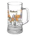 Kufle do piwa szklane Malbork 0.33L G-002