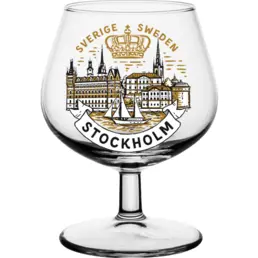 Brandy shotglas Stockholm 150ml WG-025