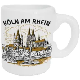 Magnete souvenir da frigo Mug (PN) Cattedrale di Colonia