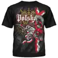 Souvenir Cotton T-Shirt: Polish Historical Hussar Warrior Design