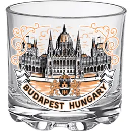 Bicchieri Gloria 50ml WG-012 souvenir Budapest Parlamento Ungherese