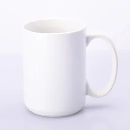 Grands mugs blancs pour sublimation AA+ 450 ml