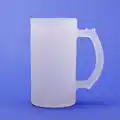Frosted Biergläser 500ml Glas für Grosshandel Sublimation